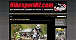 Desktop Screenshot of bikesportnz.com